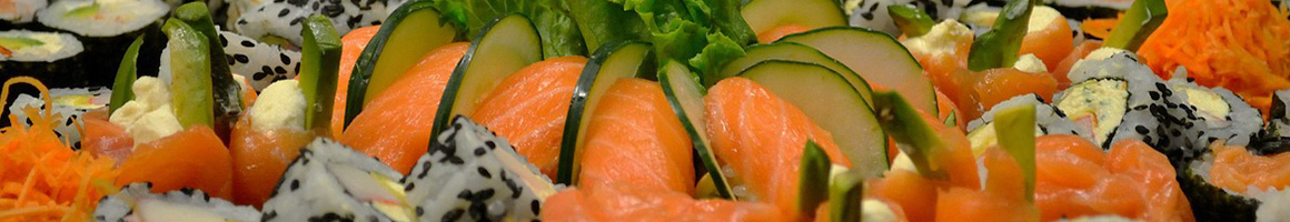 Eating Asian Fusion Chinese Sushi at Nagoya Asian Bistro & Sushi Bar restaurant in Annapolis, MD.